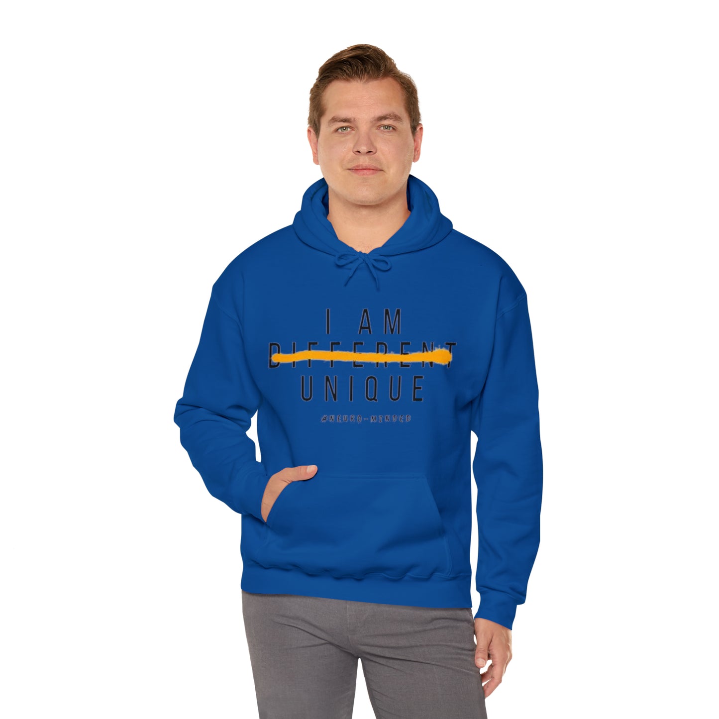 I AM UNIQUE Hooded Sweatshirt