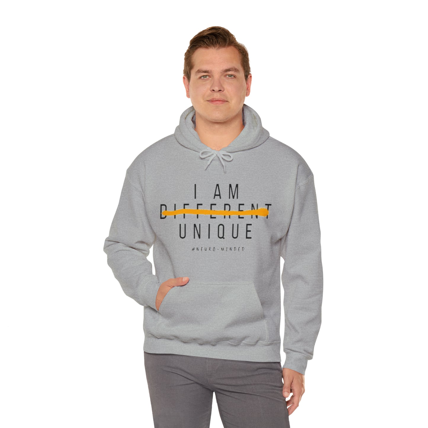 I AM UNIQUE Hooded Sweatshirt