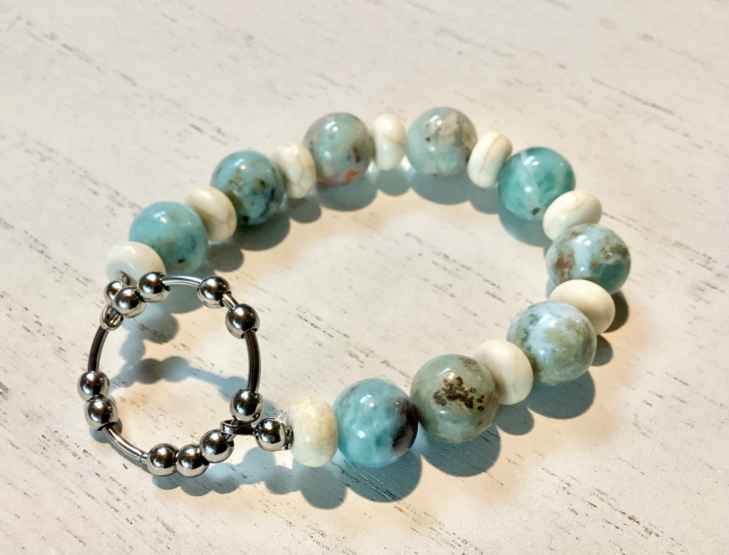 Larimar Fidget Bracelet