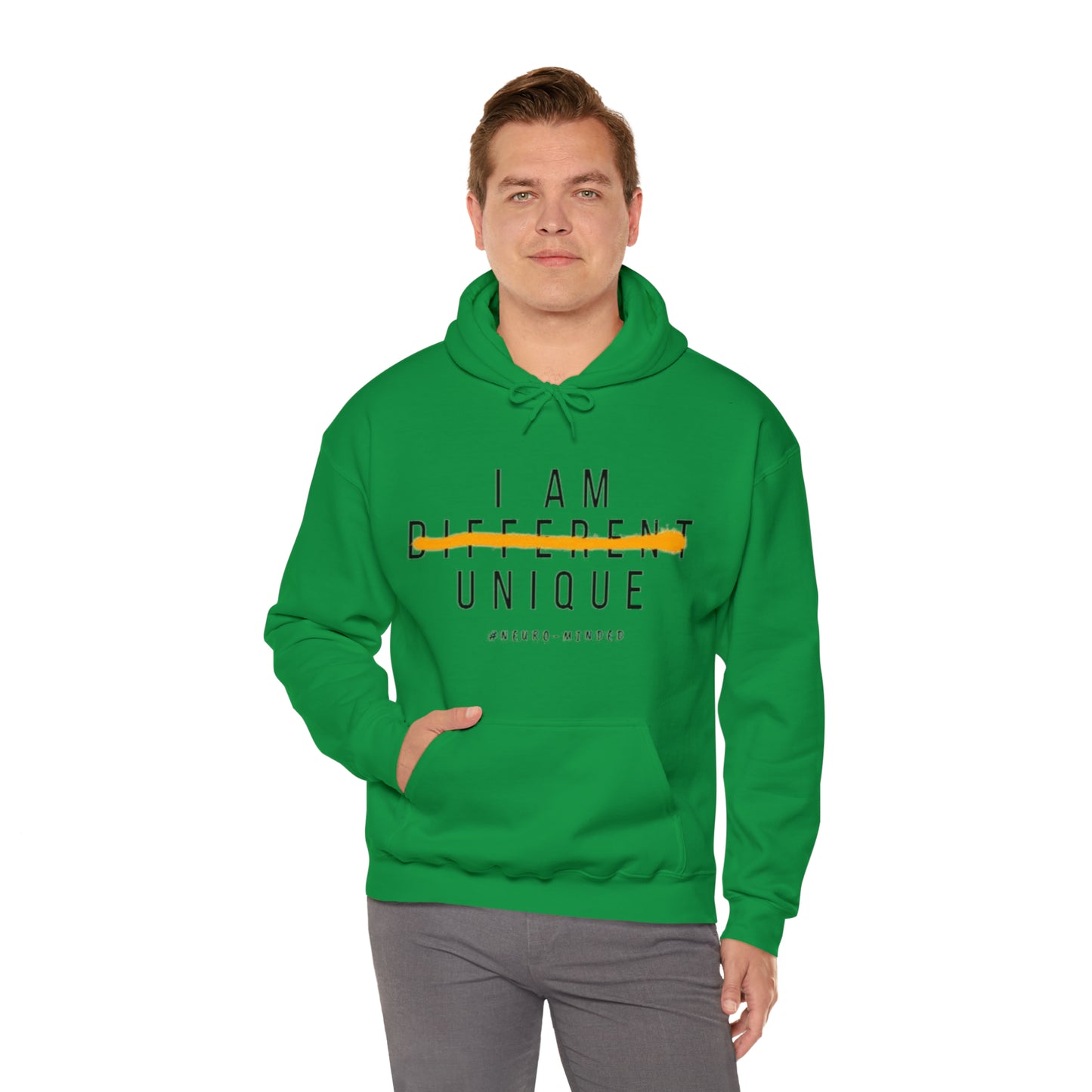 I AM UNIQUE Hooded Sweatshirt