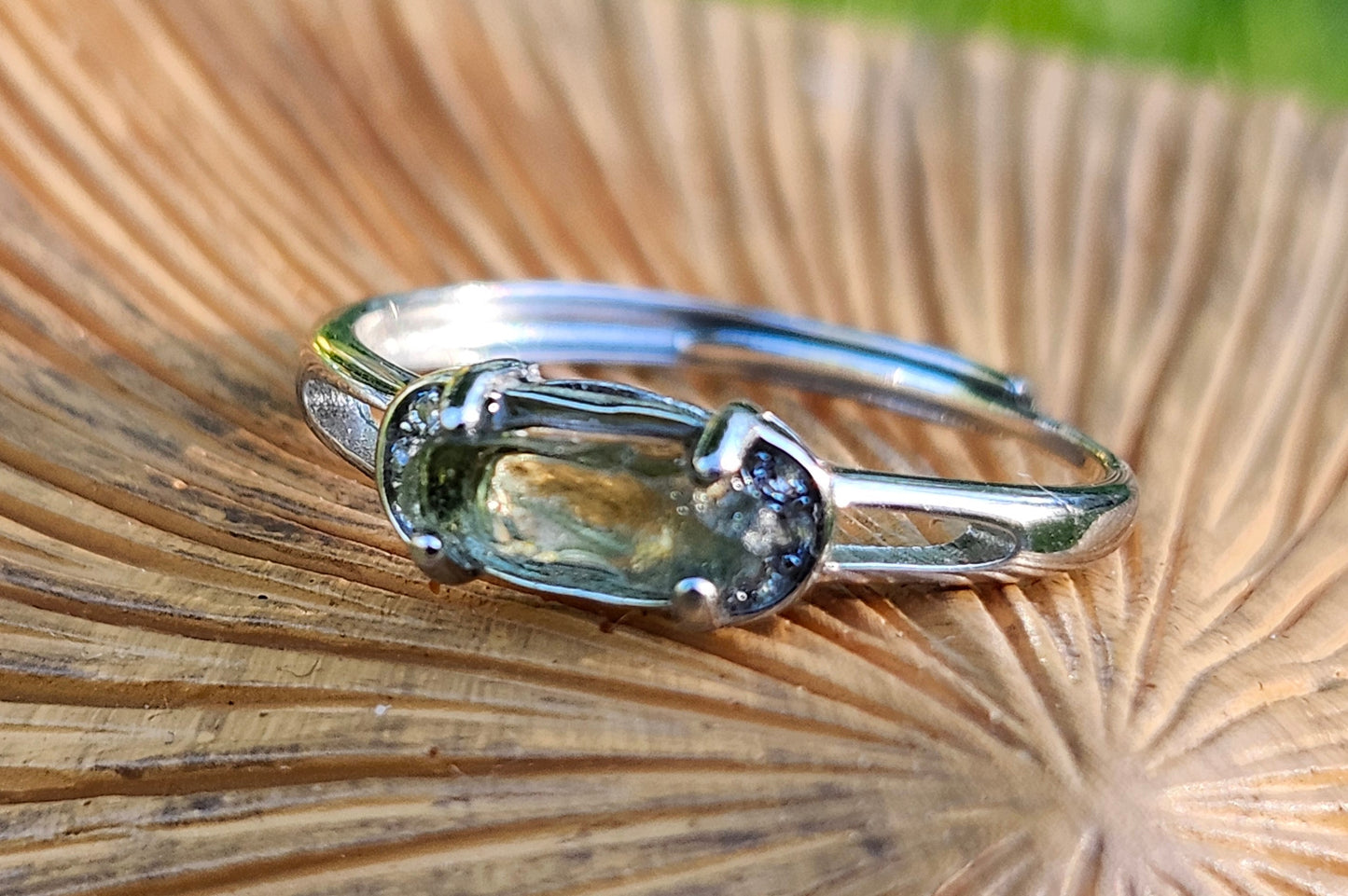 **Moldavite: The Cosmic Motivation Ring**