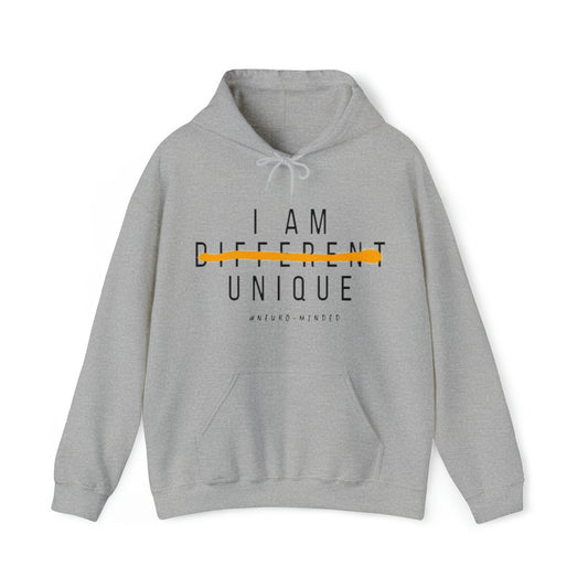 I AM UNIQUE Hooded Sweatshirt