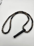 Grounded Glow – Yoperlite & Lava Calming Necklace