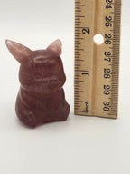 Strawberry Quartz Pika