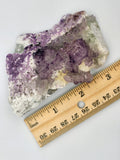 Raw Purple Fluorite Crystal