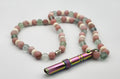 Bloom & Balance – Pink Opal & Green Fluorite Calming Necklace