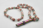 Bloom & Balance – Pink Opal & Green Fluorite Calming Necklace