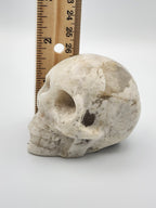 Moonstone Skull Carving