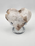 Flower Agate Heart