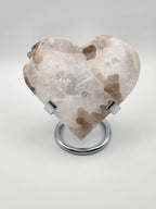 Flower Agate Heart