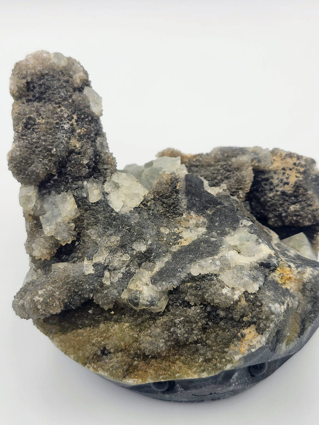 Druzy Quartz Cluster Carving