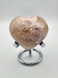 Flower Agate Heart