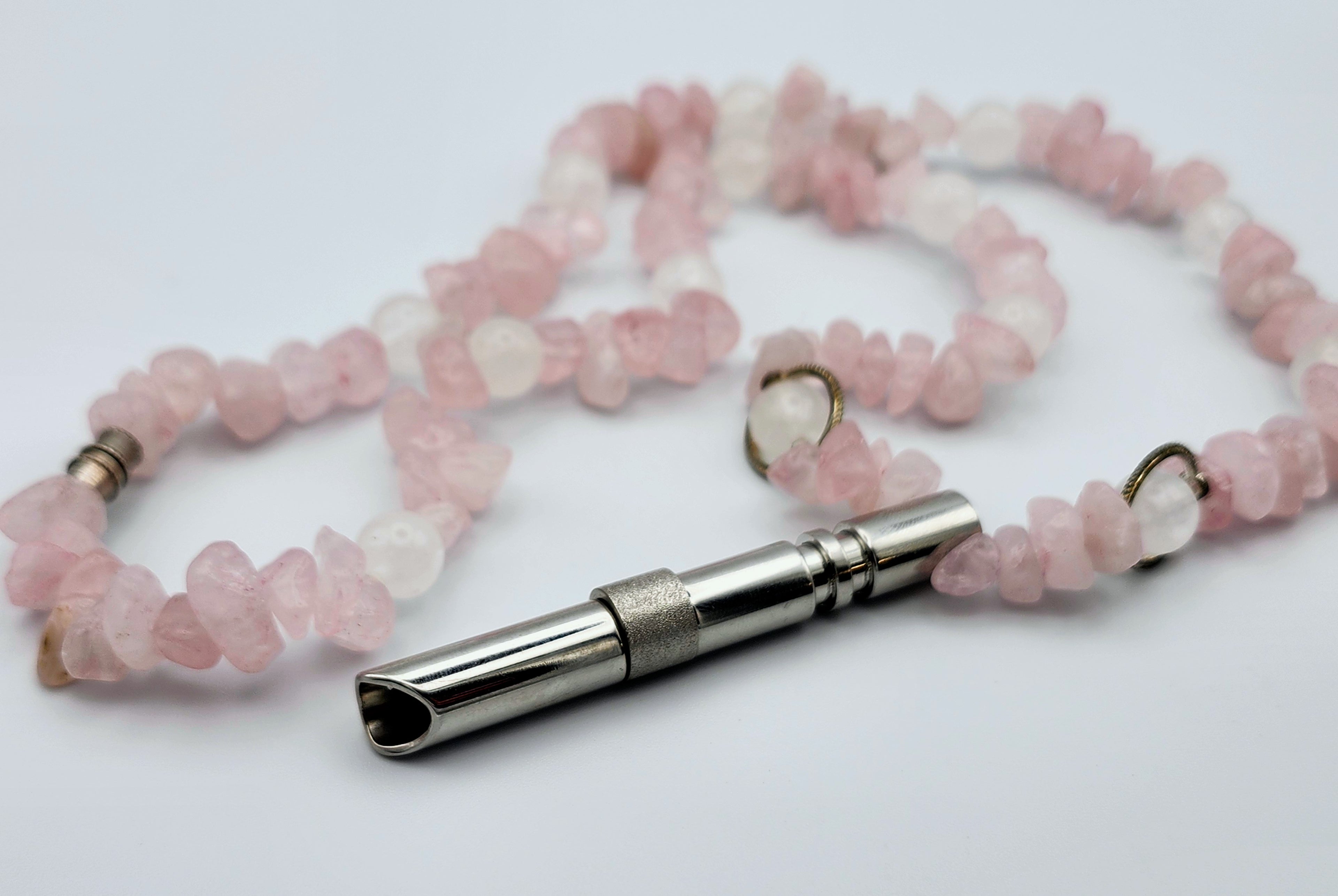 Heart Reset – Rose Quartz & Clear Quartz Calming Necklace